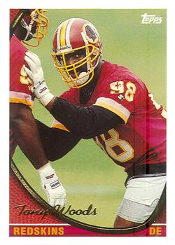 Tony Woods Washington Redskins 1994 Topps NFL #366